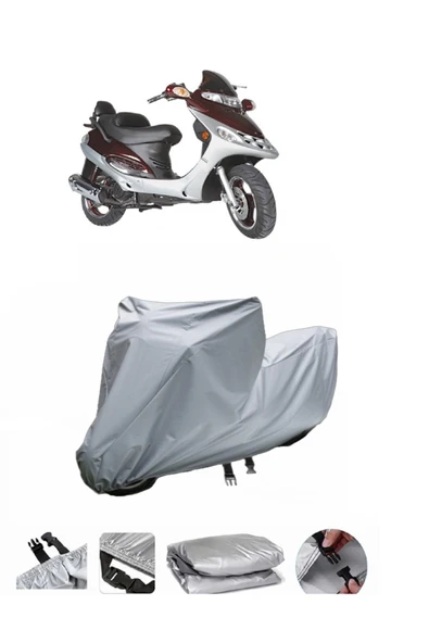 Mondial 150 RE  Gri Motosiklet Brandası ARKA ÇANTA UYUMLU DEĞİLDİR ürün görseli 1