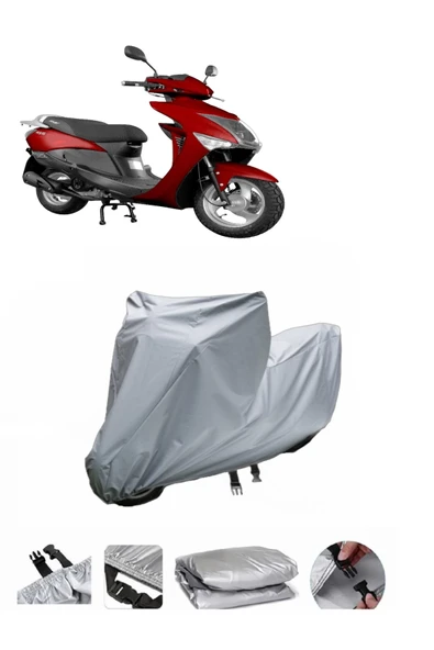 Volta RS5  Gri Motosiklet Brandası ARKA ÇANTA UYUMLU DEĞİLDİR ürün görseli 1
