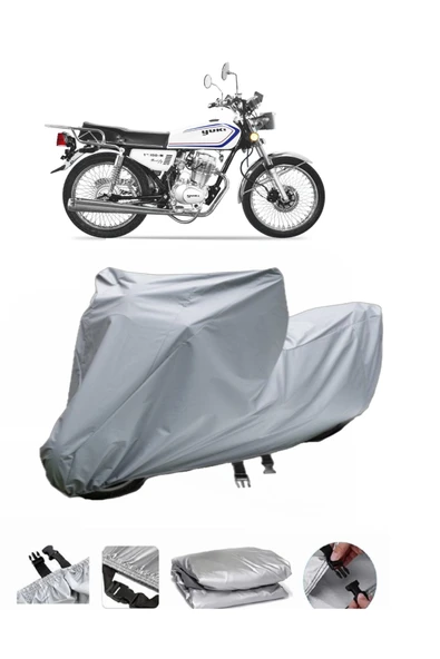 Yuki YK-180M Modify  Gri Motosiklet Brandası ARKA ÇANTA UYUMLU DEĞİLDİR ürün görseli 1