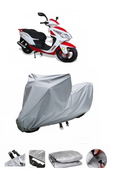 Arora AR 150-T  Gri Motosiklet Brandası ARKA ÇANTA UYUMLU DEĞİLDİR ürün görseli 1