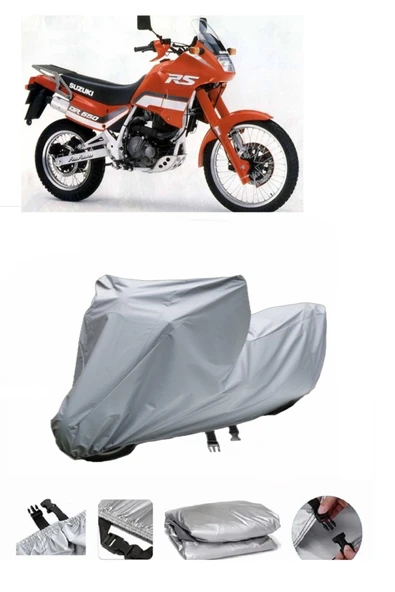 Suzuki DR650 RS  Gri Motosiklet Brandası ARKA ÇANTA UYUMLU DEĞİLDİR ürün görseli 1