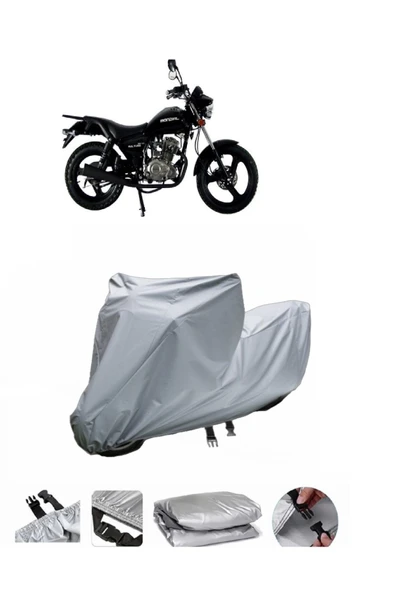 Mondial 150 MR  Gri Motosiklet Brandası ARKA ÇANTA UYUMLU DEĞİLDİR ürün görseli 1