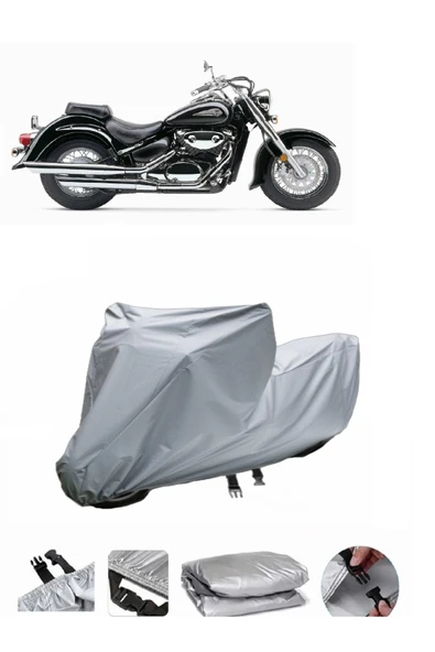 Suzuki VL 800 Volusia  Gri Motosiklet Brandası ARKA ÇANTA UYUMLU DEĞİLDİR ürün görseli 1