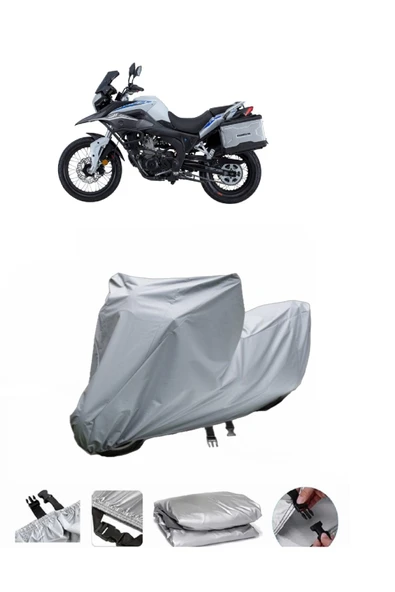 Mondial RX3i Evo  Gri Motosiklet Brandası ARKA ÇANTA UYUMLU DEĞİLDİR ürün görseli 1
