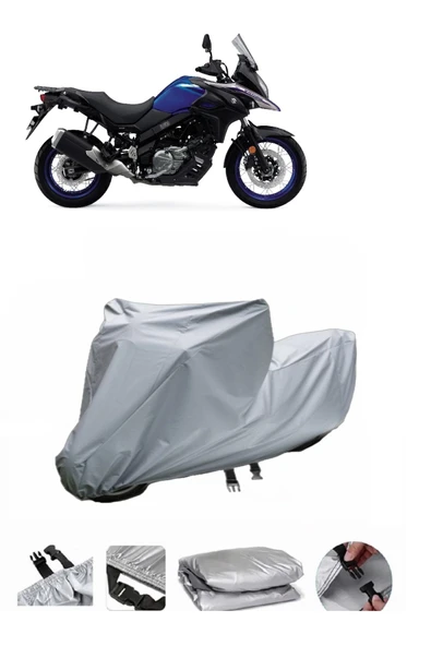 Suzuki V-Strom 650 XT ABS  Gri Motosiklet Brandası ARKA ÇANTA UYUMLU DEĞİLDİR ürün görseli 1