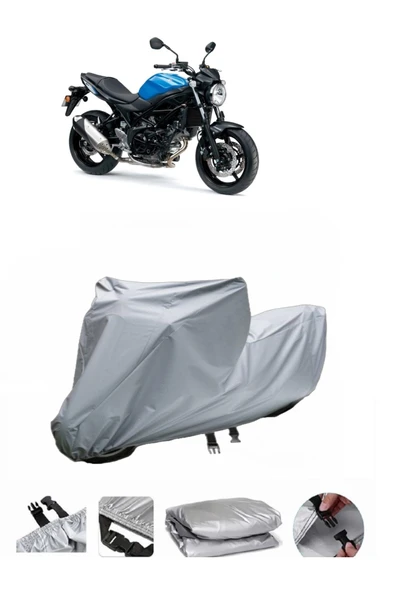 Suzuki SV650S  Gri Motosiklet Brandası ARKA ÇANTA UYUMLU DEĞİLDİR ürün görseli 1