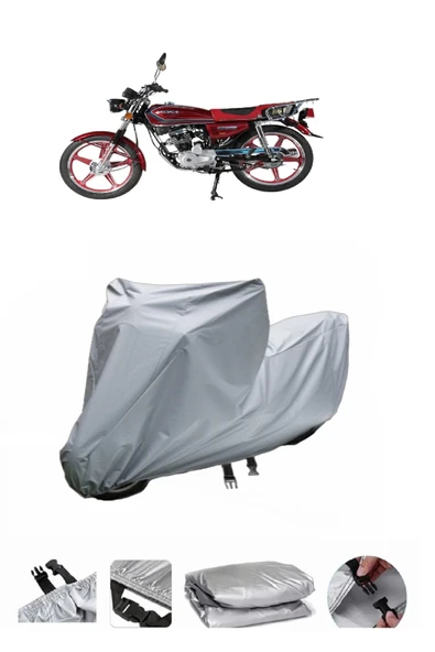 Arora AR 100-62 Kartal  Gri Motosiklet Brandası ARKA ÇANTA UYUMLU DEĞİLDİR ürün görseli 1
