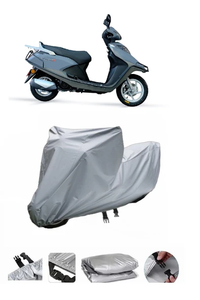Arora Special 125  Gri Motosiklet Brandası ARKA ÇANTA UYUMLU DEĞİLDİR ürün görseli 1
