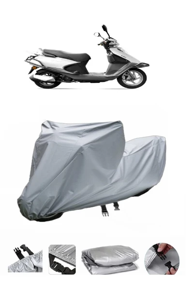Yuki Active 125  Gri Motosiklet Brandası ARKA ÇANTA UYUMLU DEĞİLDİR ürün görseli 1