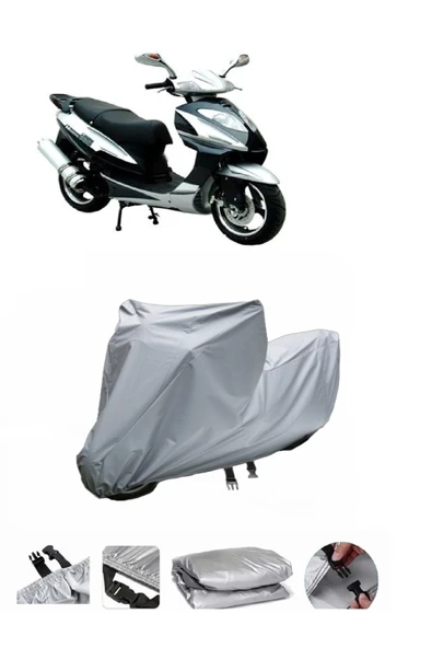 Mondial 150 HS  Gri Motosiklet Brandası ARKA ÇANTA UYUMLU DEĞİLDİR ürün görseli 1