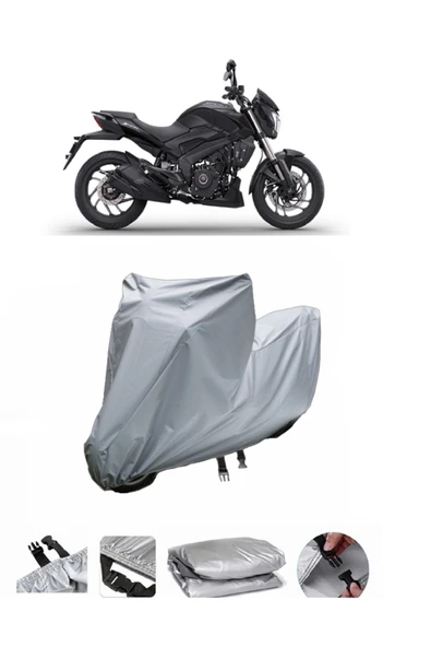 Bajaj Dominar D 400  Gri Motosiklet Brandası ARKA ÇANTA UYUMLU DEĞİLDİR ürün görseli 1