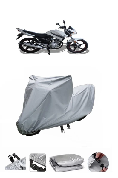 Arora AR 125-43 Yebere  Gri Motosiklet Brandası ARKA ÇANTA UYUMLU DEĞİLDİR ürün görseli 1