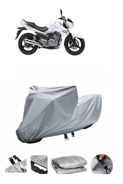 Suzuki GW250 Inazuma  Gri Motosiklet Brandası ARKA ÇANTA UYUMLU DEĞİLDİR ürün görseli 1