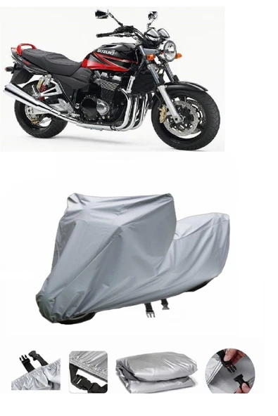 Suzuki GSX 1400  Gri Motosiklet Brandası ARKA ÇANTA UYUMLU DEĞİLDİR ürün görseli 1