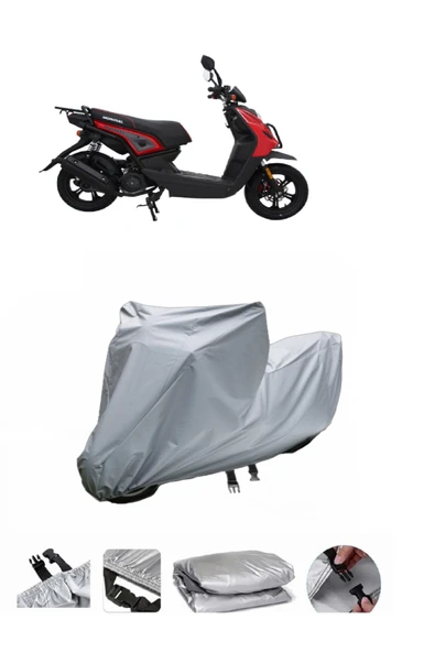 Mondial 150 Argent  Gri Motosiklet Brandası ARKA ÇANTA UYUMLU DEĞİLDİR ürün görseli 1