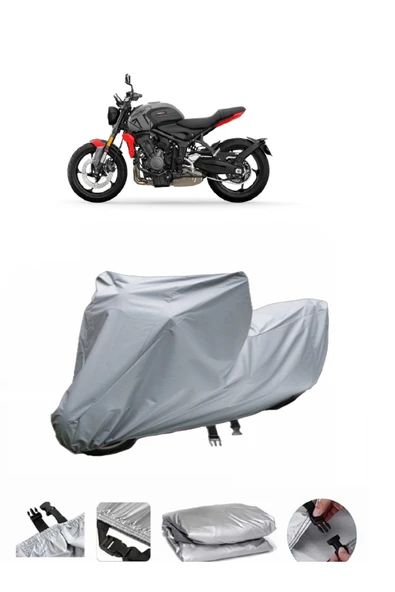 Triumph Trident 660  Gri Motosiklet Brandası ARKA ÇANTA UYUMLU DEĞİLDİR ürün görseli 1