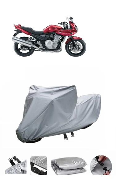 Suzuki GSF 650 Bandit S  Gri Motosiklet Brandası ARKA ÇANTA UYUMLU DEĞİLDİR ürün görseli 1