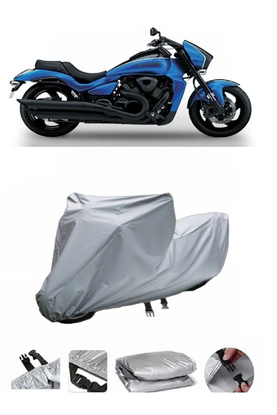 Suzuki VZR 1800 Intruder  Gri Motosiklet Brandası ARKA ÇANTA UYUMLU DEĞİLDİR ürün görseli 1