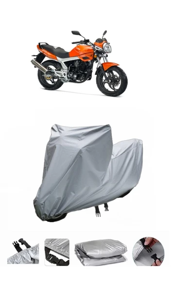 Kanuni GT 170  Gri Motosiklet Brandası ARKA ÇANTA UYUMLU DEĞİLDİR ürün görseli 1