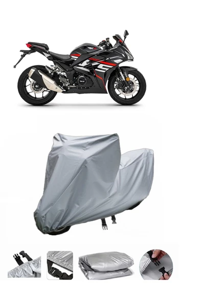 Rks R250  Gri Motosiklet Brandası ARKA ÇANTA UYUMLU DEĞİLDİR ürün görseli 1