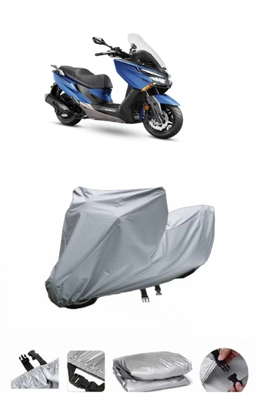 Kymco Xtown 125i  Gri Motosiklet Brandası ARKA ÇANTA UYUMLU DEĞİLDİR ürün görseli 1