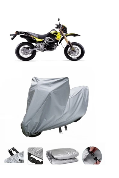 Kanuni Cheetah 125  Gri Motosiklet Brandası ARKA ÇANTA UYUMLU DEĞİLDİR ürün görseli 1