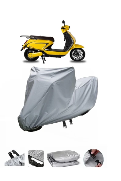 Stmax Marta 3000 Gri Motosiklet Brandası ARKA ÇANTA UYUMLU DEĞİLDİR ürün görseli 1