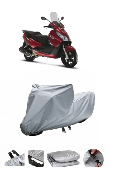 Piaggio X7 EVO 300  Gri Motosiklet Brandası ARKA ÇANTA UYUMLU DEĞİLDİR ürün görseli 1