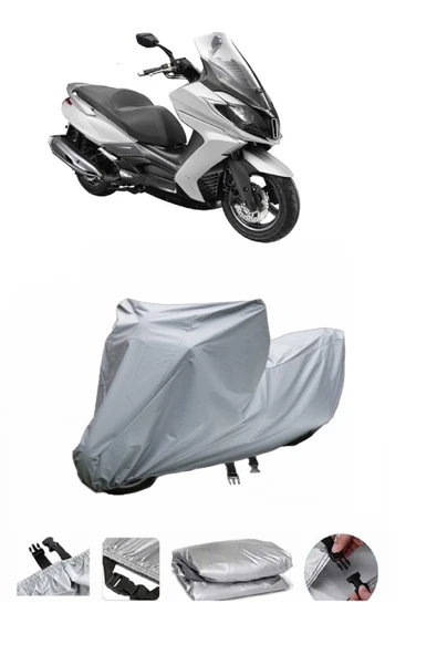 Kymco Downtown 350i ABS  Gri Motosiklet Brandası ARKA ÇANTA UYUMLU DEĞİLDİR ürün görseli 1
