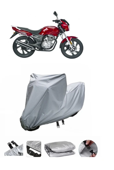 Kanuni Puma 150  Gri Motosiklet Brandası ARKA ÇANTA UYUMLU DEĞİLDİR ürün görseli 1
