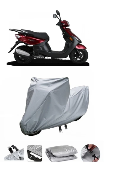 Rks Rico  Gri Motosiklet Brandası ARKA ÇANTA UYUMLU DEĞİLDİR ürün görseli 1