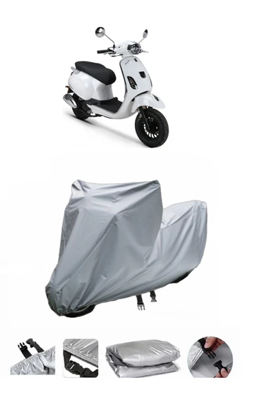 Rks Azure 50 Pro  Gri Motosiklet Brandası ARKA ÇANTA UYUMLU DEĞİLDİR ürün görseli 1