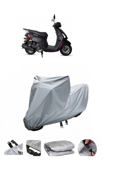 Falcon Style 50  Gri Motosiklet Brandası ARKA ÇANTA UYUMLU DEĞİLDİR ürün görseli 1