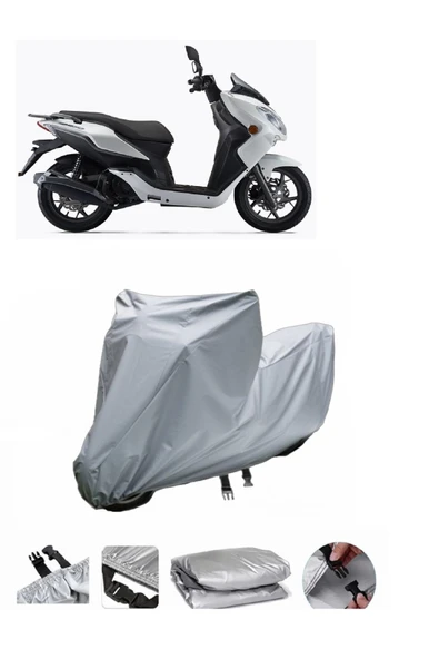Rks Cityblade  Gri Motosiklet Brandası ARKA ÇANTA UYUMLU DEĞİLDİR ürün görseli 1