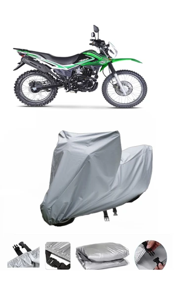 Falcon Desert 277  Gri Motosiklet Brandası ARKA ÇANTA UYUMLU DEĞİLDİR ürün görseli 1