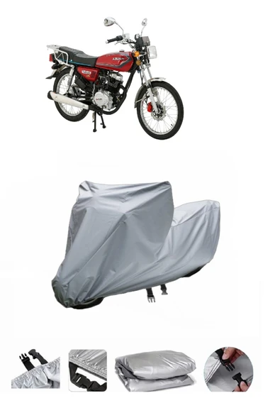Abush CGA 100i  Gri Motosiklet Brandası ARKA ÇANTA UYUMLU DEĞİLDİR ürün görseli 1