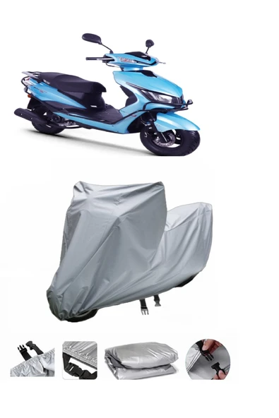 Rks Blazer 50 XR  Gri Motosiklet Brandası ARKA ÇANTA UYUMLU DEĞİLDİR ürün görseli 1