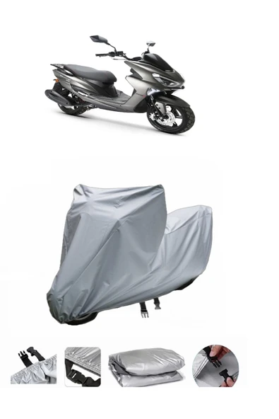 Rks Newlight 125 Pro  Gri Motosiklet Brandası ARKA ÇANTA UYUMLU DEĞİLDİR ürün görseli 1