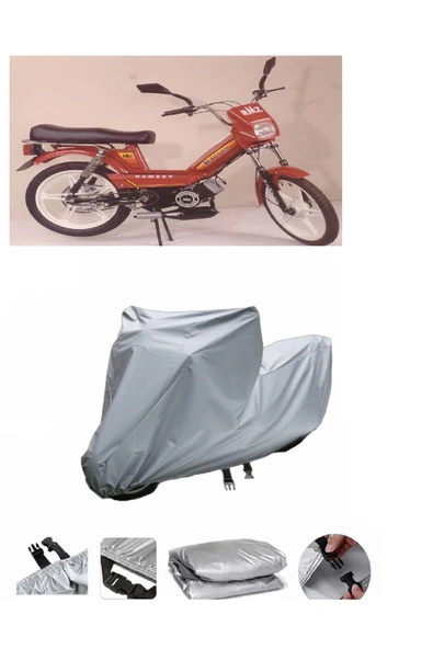 Ramzey Magnum  Gri Motosiklet Brandası ARKA ÇANTA UYUMLU DEĞİLDİR ürün görseli 1