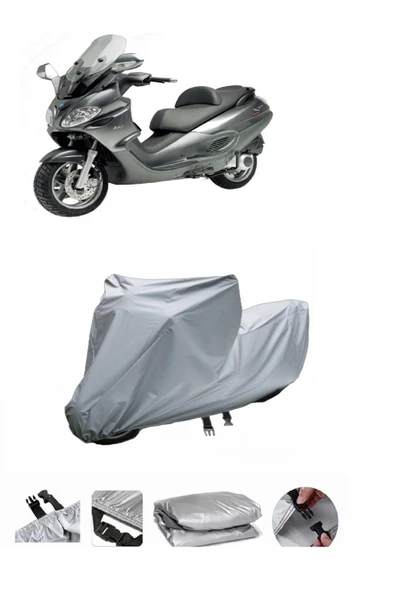 Piaggio X9 250  Gri Motosiklet Brandası ARKA ÇANTA UYUMLU DEĞİLDİR ürün görseli 1