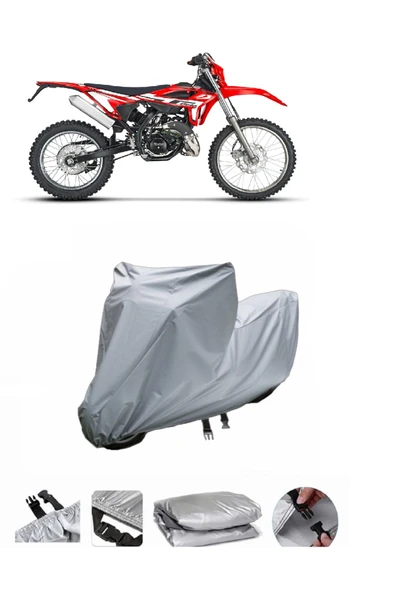 Beta RR 50 Enduro  Gri Motosiklet Brandası ARKA ÇANTA UYUMLU DEĞİLDİR ürün görseli 1
