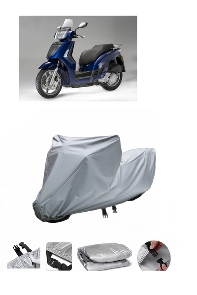 Kymco People 250  Gri Motosiklet Brandası ARKA ÇANTA UYUMLU DEĞİLDİR ürün görseli 1