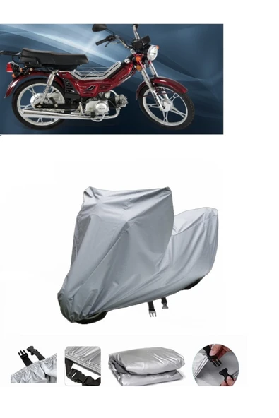 Falcon Flash 100  Gri Motosiklet Brandası ARKA ÇANTA UYUMLU DEĞİLDİR ürün görseli 1