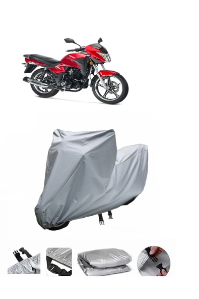 Kanuni S170T  Gri Motosiklet Brandası ARKA ÇANTA UYUMLU DEĞİLDİR ürün görseli 1