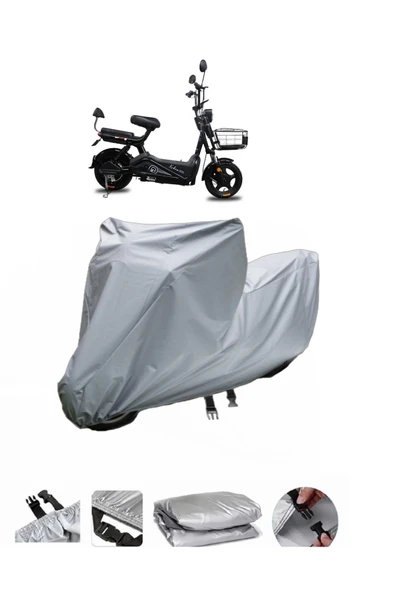 Stmax Kobra 500 Gri Motosiklet Brandası ARKA ÇANTA UYUMLU DEĞİLDİR ürün görseli 1