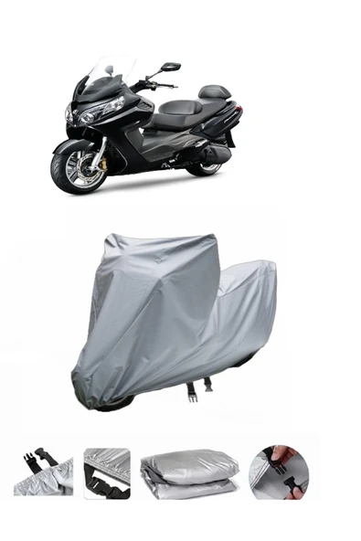 Sym Maxsym 600i ABS  Gri Motosiklet Brandası ARKA ÇANTA UYUMLU DEĞİLDİR ürün görseli 1