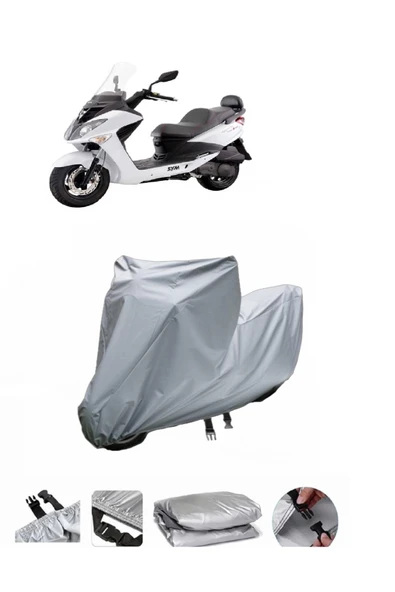 Sym Joyride Evo 200i  Gri Motosiklet Brandası ARKA ÇANTA UYUMLU DEĞİLDİR ürün görseli 1