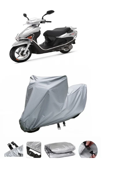 Rks RS 100  Gri Motosiklet Brandası ARKA ÇANTA UYUMLU DEĞİLDİR ürün görseli 1