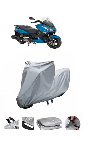 Kanuni Reha 250  Gri Motosiklet Brandası ARKA ÇANTA UYUMLU DEĞİLDİR ürün görseli 1