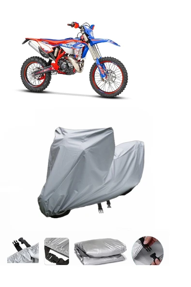 Beta RR 250 2T Enduro Racing  Gri Motosiklet Brandası ARKA ÇANTA UYUMLU DEĞİLDİR ürün görseli 1